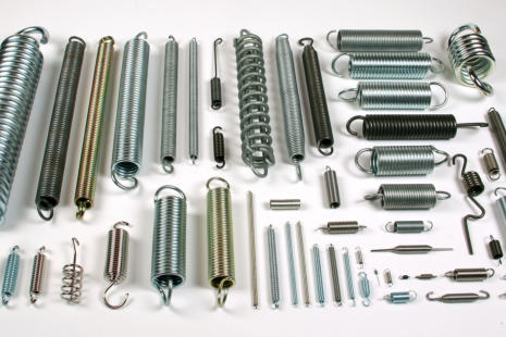 Tension springs production